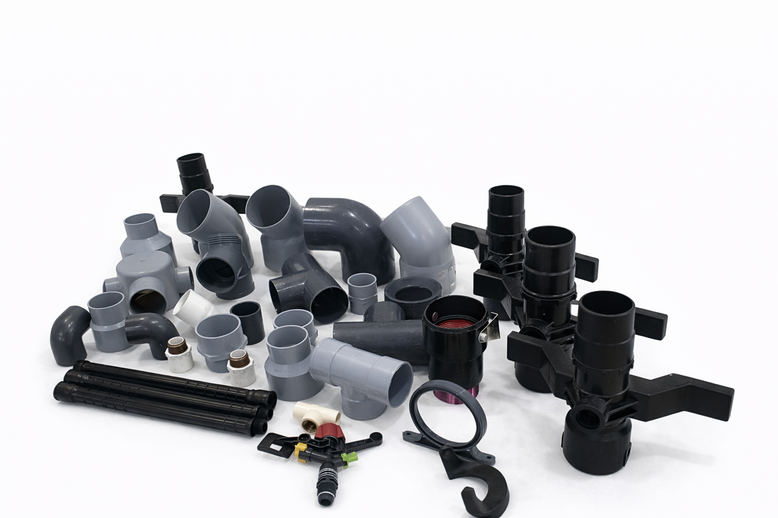 Precision Injection-Moulded Pipe Fittings & Plumbing Components